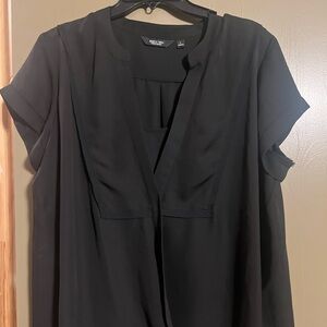 Simply Vera Vera Wang Classic Black Blouse